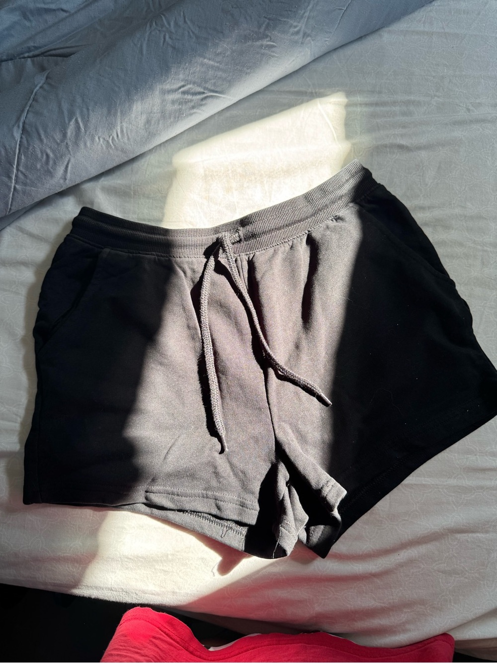 George Black Drawstring Athletic Shorts